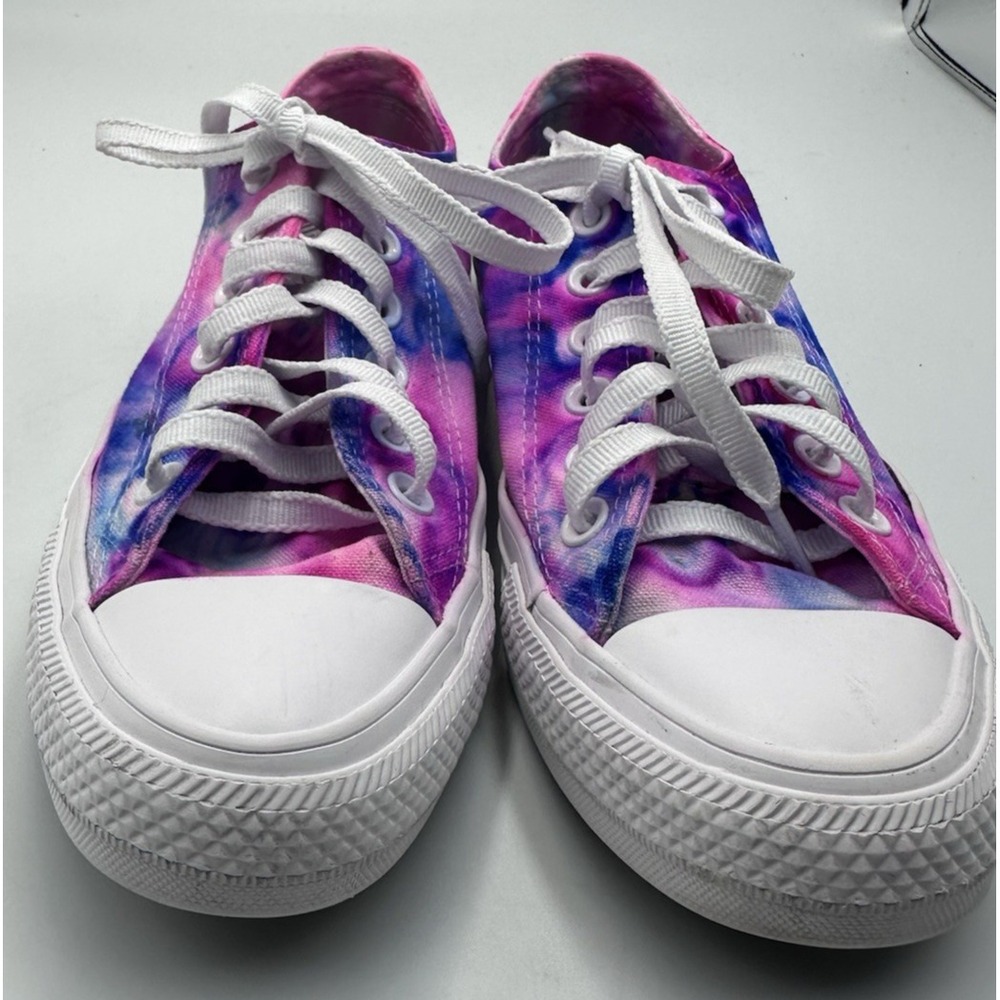 Converse all star sneakers tye-died low top lace-up